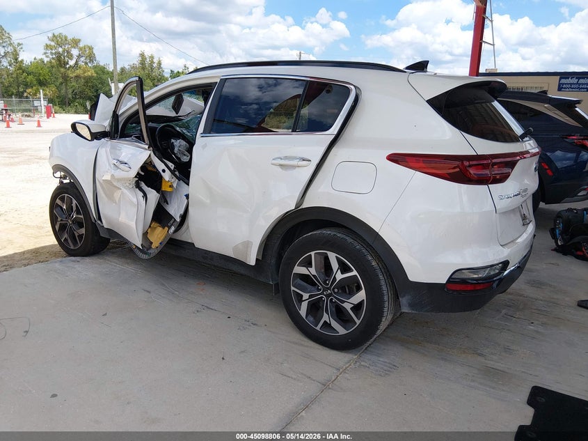 VIN KNDPN3AC3M7851376 2021 KIA SPORTAGE EX