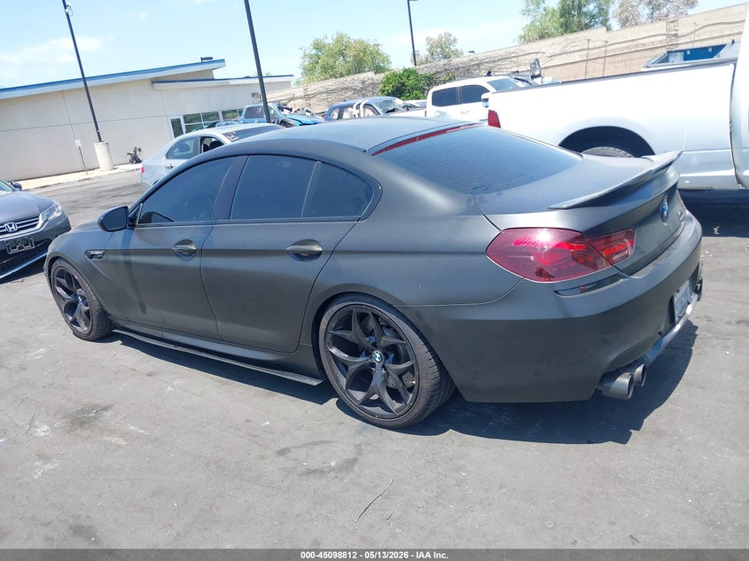 2017 BMW M6 Gran Coupe VIN: WBS6E9C51HG437329 Lot: 45098812