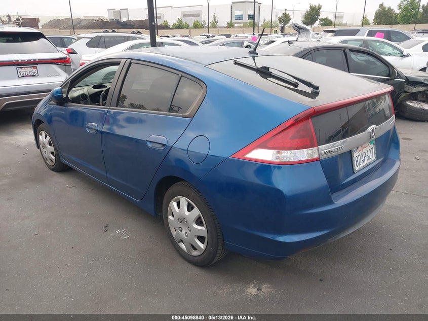 Vin: jhmze2h30cs005340, lot: 45596406, honda insight 20123