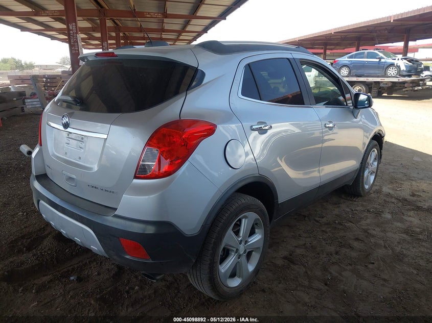 Vin: kl4cjasbxfb259620, lot: 45596458, buick encore 20154