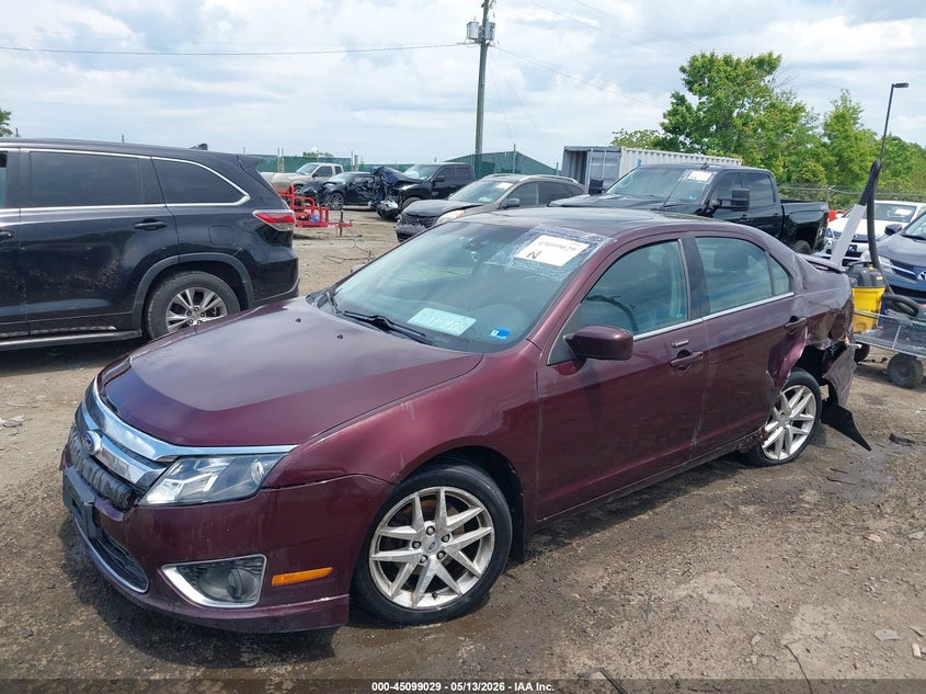 Vin: 3fahp0ja4cr352904, lot: 45596596, ford fusion sel 20122