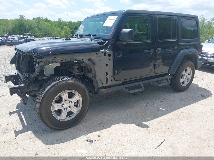 2020 Jeep Wrangler Unlimited Sport S 4x4 1C4HJXDN8LW209065 photo 1