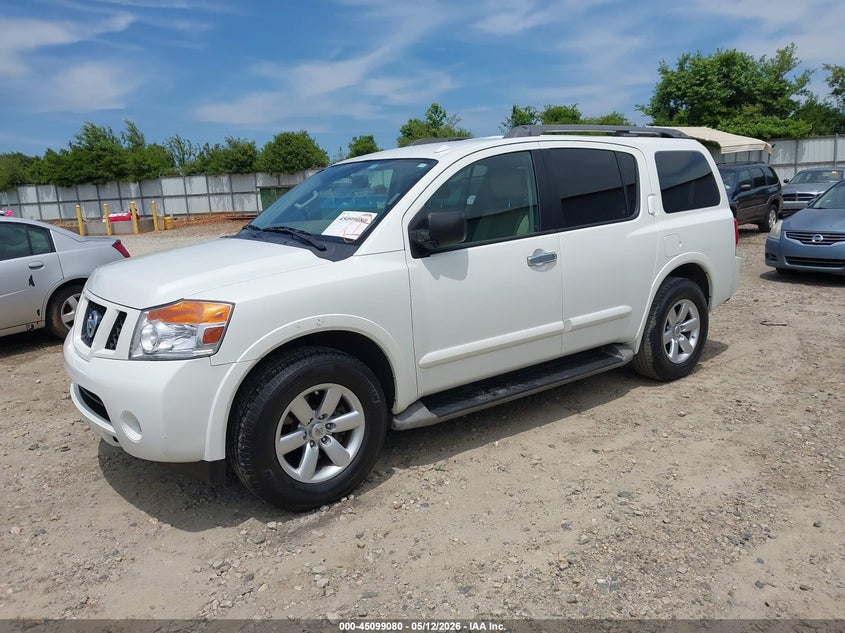 Vin: 5n1aa0nd9fn602707, lot: 45596646, nissan armada platinum/sl/sv 20152