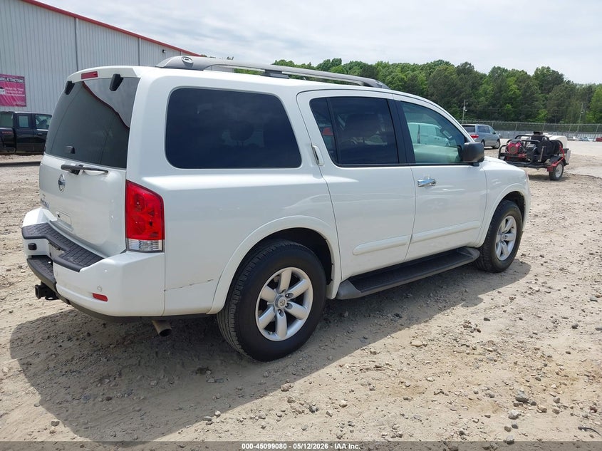Vin: 5n1aa0nd9fn602707, lot: 45596646, nissan armada platinum/sl/sv 20154