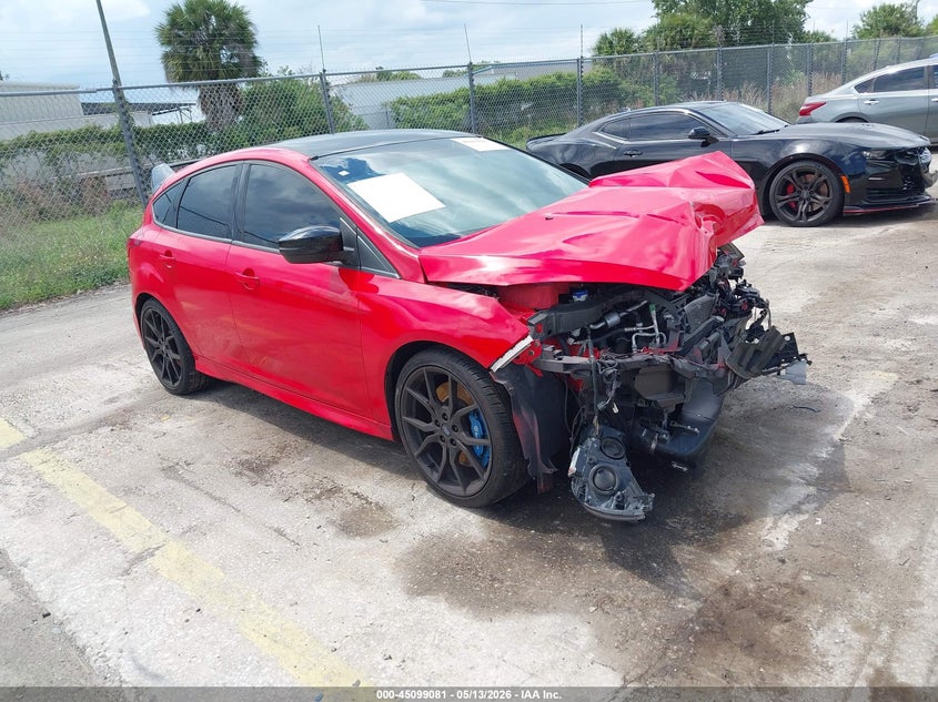Vin: wf0dp3th1j4127797, lot: 45596647, ford focus rs 2018 img_1