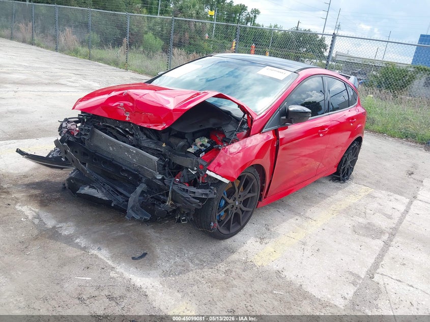Vin: wf0dp3th1j4127797, lot: 45596647, ford focus rs 20182