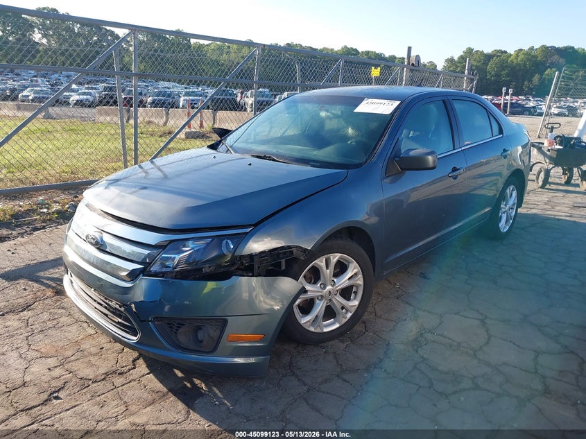 Vin: 3fahp0ha7cr151956, lot: 45596689, ford fusion se 20122