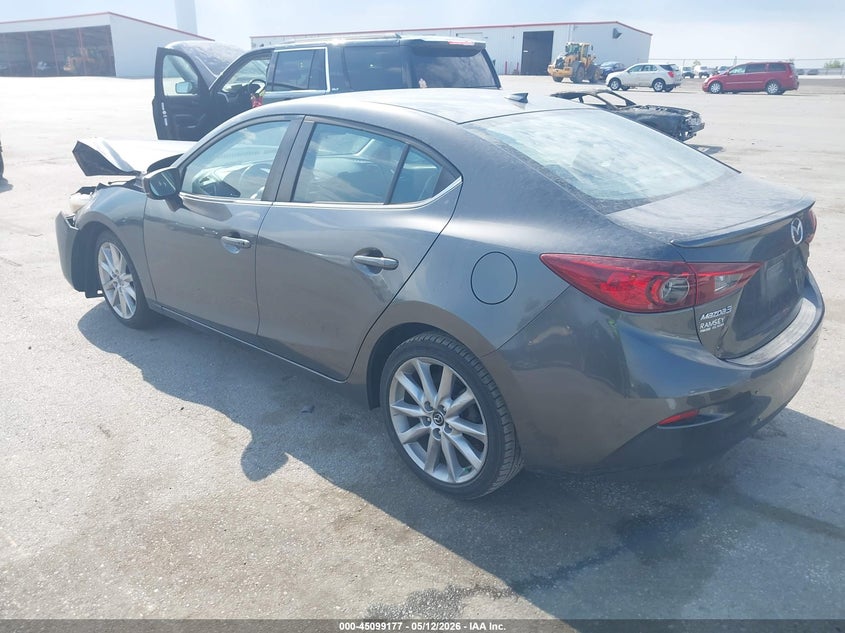 Vin: jm1bn1w33h1131608, lot: 45596743, mazda mazda3 grand touring 20173