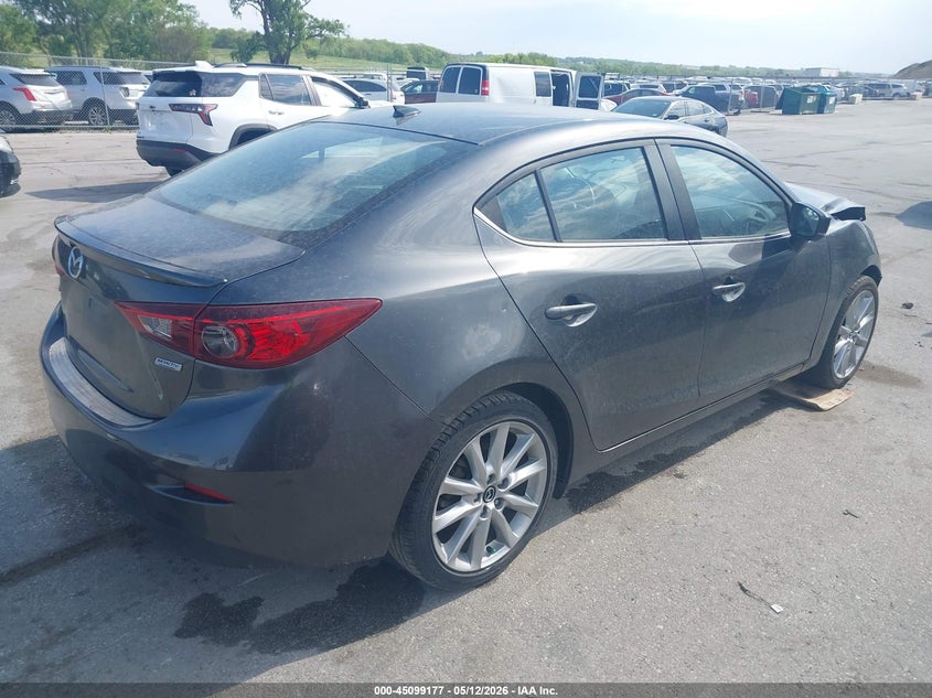 Vin: jm1bn1w33h1131608, lot: 45596743, mazda mazda3 grand touring 20174