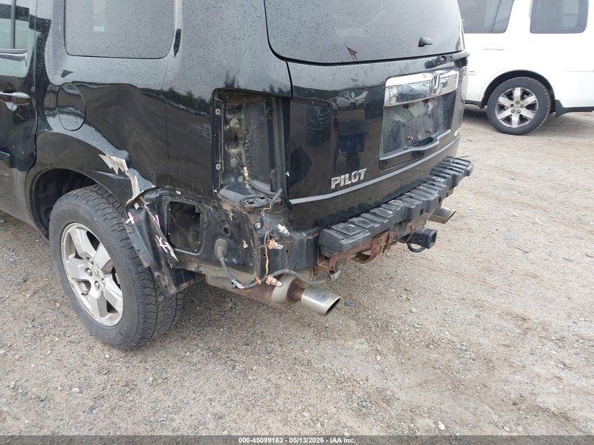 5FNYF48659B028778 2009 Honda Pilot 3.5 Ex-L Black