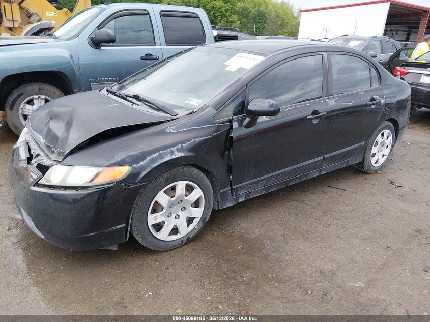 2008 Honda Civic Lx 2HGFA16508H513998 photo 1