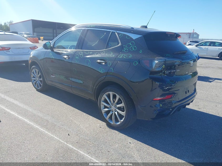 Vin: kl4amgsl1sb048603, lot: 45596758, buick encore gx avenir awd 20253