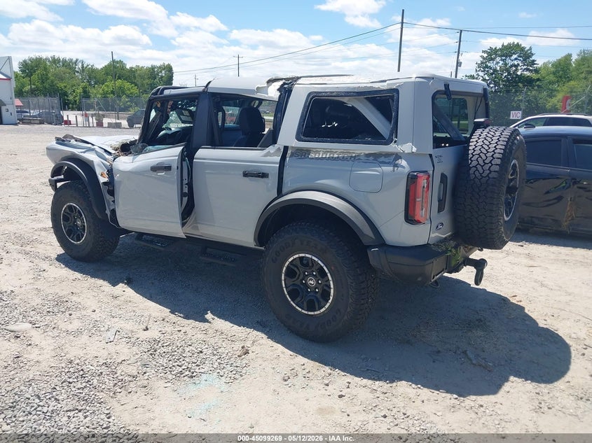 Vin: 1fmee9bp9tla50707, lot: 45596835, ford bronco badlands 20263