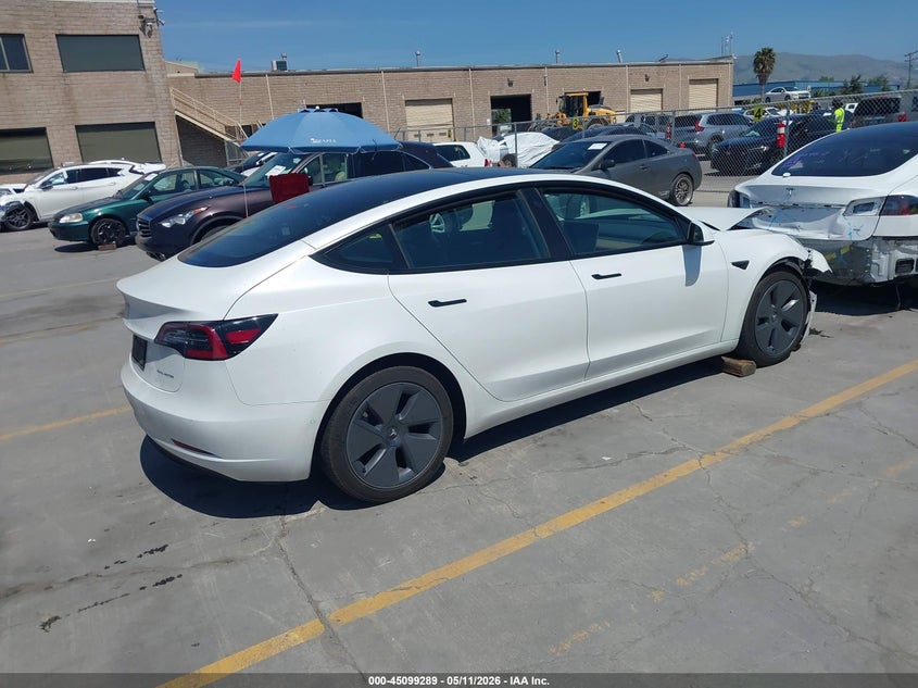 Vin: 5yj3e1eb0nf161066, lot: 45596855, tesla model 3 long range dual motor all-wheel drive 20224