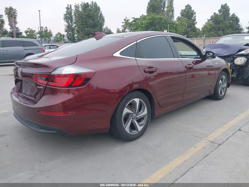 Vin: 19xze4f54ke021530, lot: 45596911, honda insight ex 20194