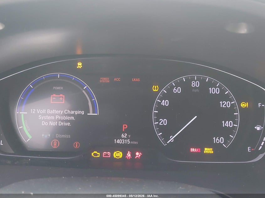 2019 Honda Insight Ex VIN: 19XZE4F54KE021530 Lot: 45099345