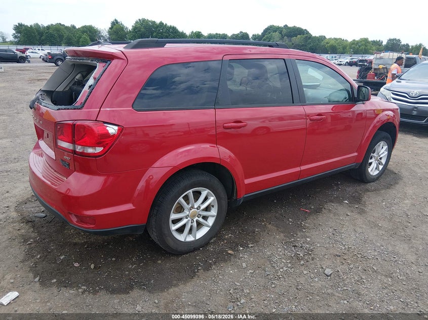 Vin: 3c4pdcbbxgt115561, lot: 45596962, dodge journey sxt 20164