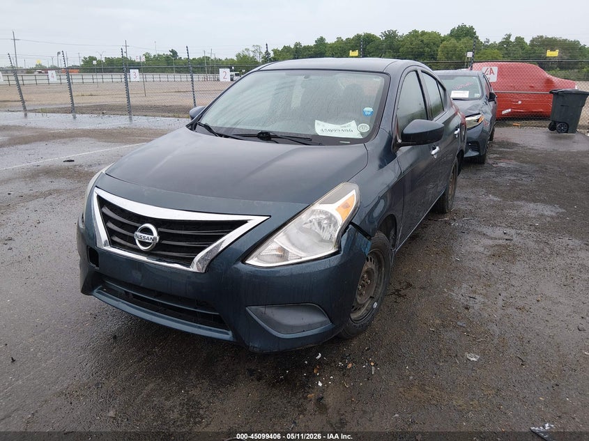 Vin: 3n1cn7ap6fl917624, lot: 45596971, nissan versa 1.6 sv 20152