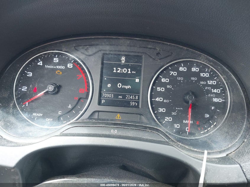 2016 Audi A3 2.0T Premium VIN: WAUB8GFF3G1030004 Lot: 45099478