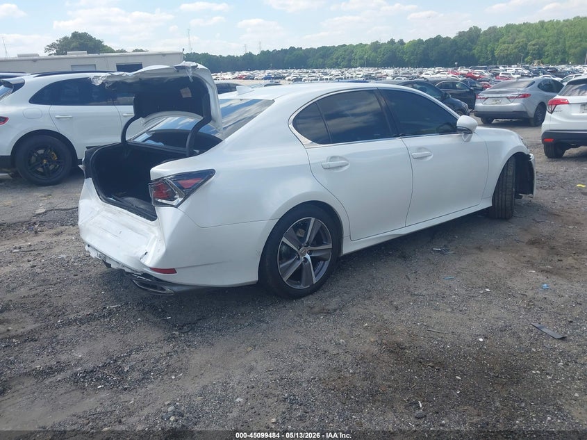 Vin: jthbz1bl5ga000722, lot: 45597050, lexus gs 350 20164
