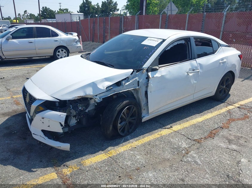 2021 NISSAN SENTRA auction photo 2
