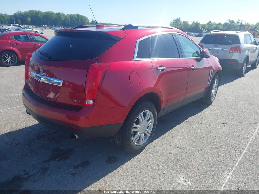 Vin: 3gyfnbe32gs571240, lot: 45597092, cadillac srx luxury collection 20164