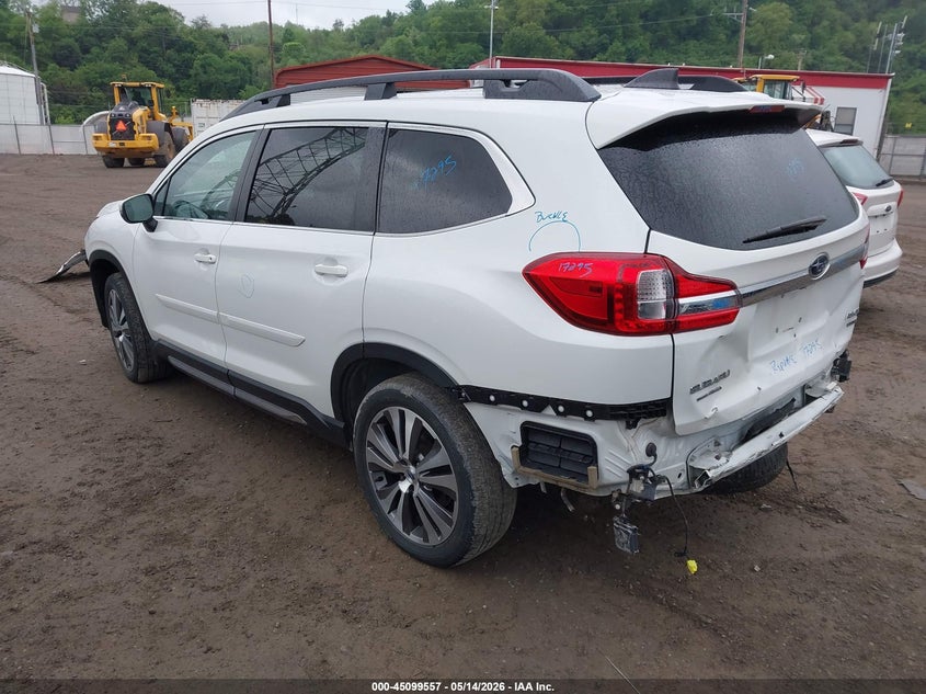 Vin: 4s4wmapd9n3413193, lot: 45597123, subaru ascent limited 20223