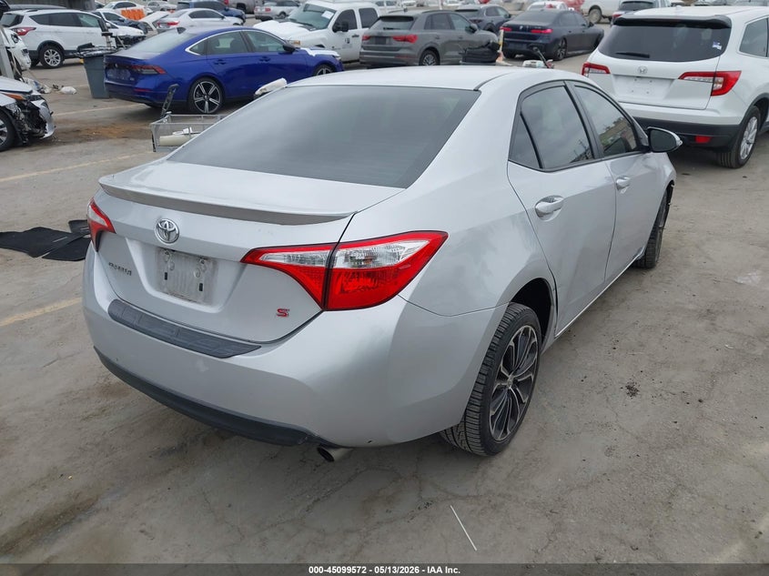 2015 TOYOTA COROLLA SEDAN 1.8L I-4 DOHC, VVT, 132HP
