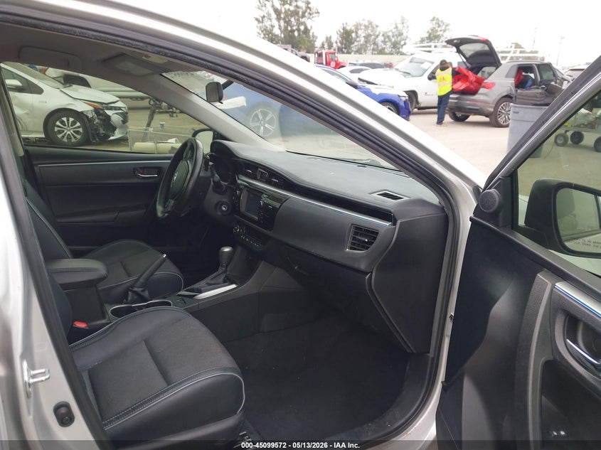 2015 TOYOTA COROLLA SEDAN 1.8L I-4 DOHC, VVT, 132HP