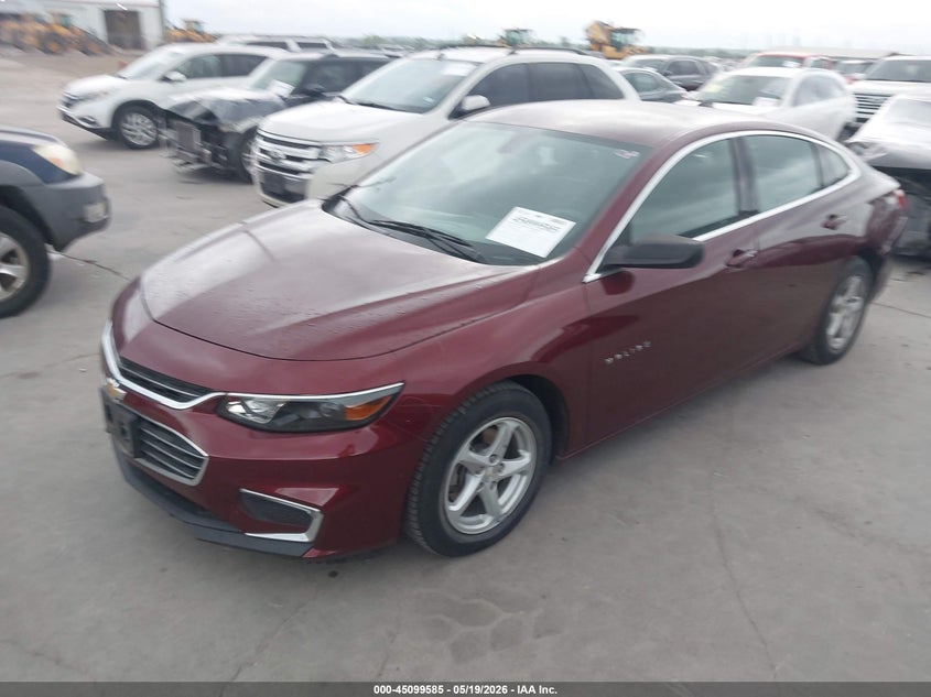 2016 Chevrolet Malibu Ls 1G1ZB5ST8GF274066 photo 1