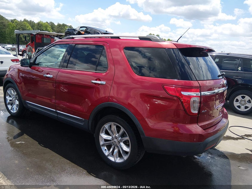 Vin: 1fm5k7d87dgb97007, lot: 45597190, ford explorer xlt 20133