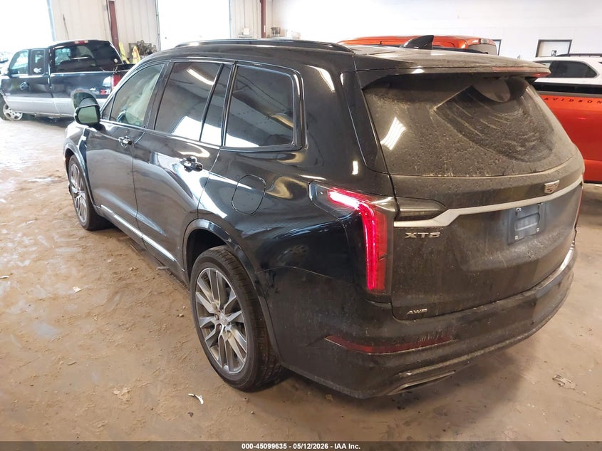 Vin: 1gykpgrs4lz188050, lot: 45597201, cadillac xt6 awd sport 20203