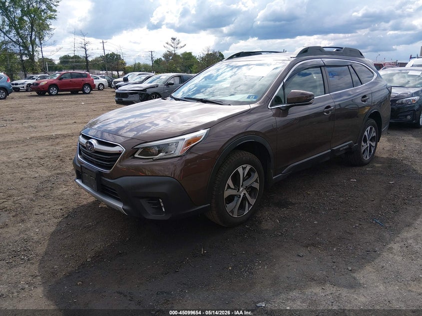 Vin: 4s4btgnd1l3250334, lot: 45597220, subaru outback limited xt 20202