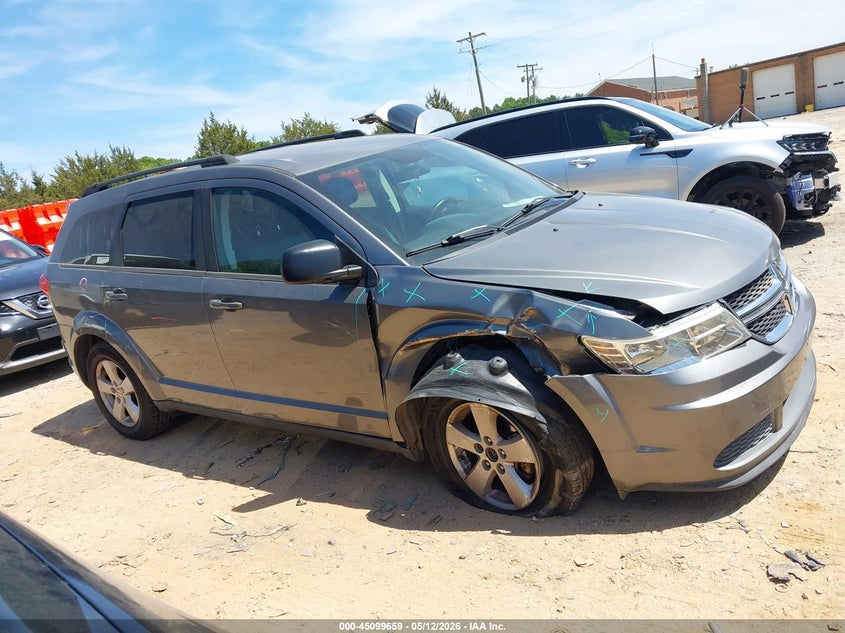 2012 Dodge Journey 2.4 Se/avp Grey Lot 111045099659 Vin 3C4PDCAB3CT199301