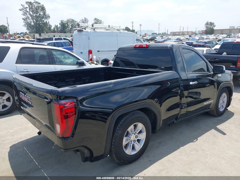 Vin: 3gtnhaek6sg334997, lot: 45597264, gmc sierra 1500 2wd  standard box pro 20254