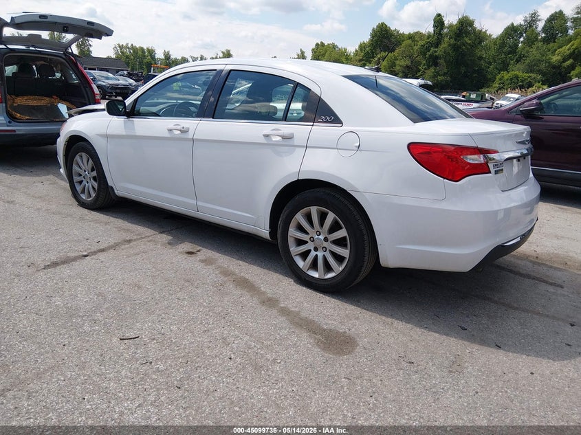 Vin: 1c3ccbbgxdn532136, lot: 45597302, chrysler 200 touring 20133