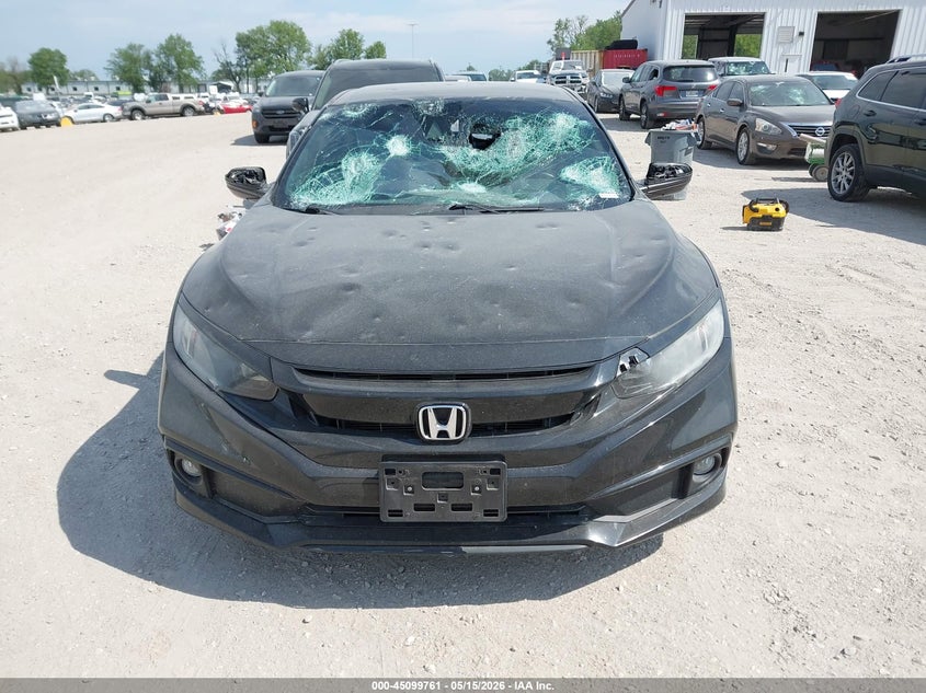 VIN 2HGFC2F83MH505737 2021 HONDA CIVIC SPORT