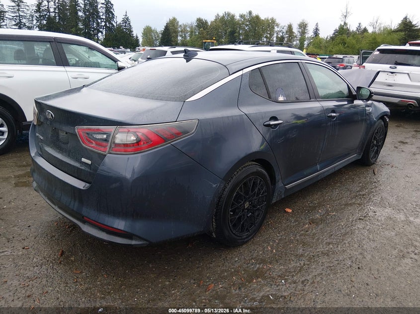Vin: knagm4ad2e5062938, lot: 45597355, kia optima hybrid lx 20144