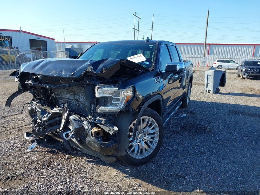 Vin: 1gtu9fel6kz111549, lot: 45597358, gmc sierra 1500 denali 20192