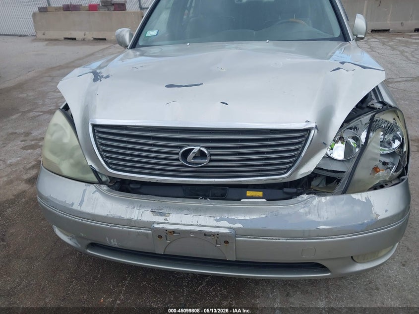 2001 Lexus Ls 430 VIN: JTHBN30F610024853 Lot: 45099808