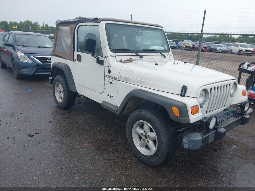 2001 JEEP WRANGLER SPORT