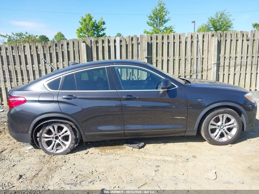 2016 BMW X4 xDrive28I VIN: 5UXXW3C52G0R18606 Lot: 45099870
