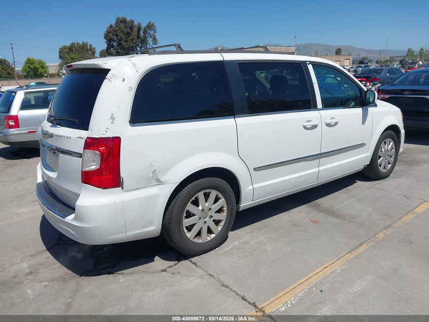 Vin: 2c4rc1bg2fr544612, lot: 45597438, chrysler town & country touring 20154