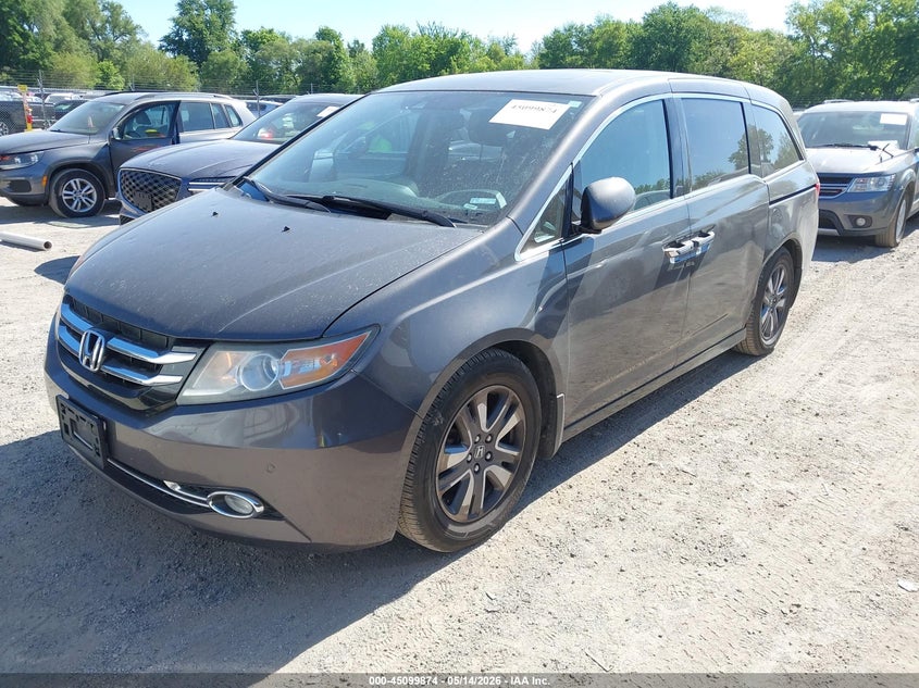 2014 Honda Odyssey Touring/Touring Elite 5FNRL5H91EB112605 photo 1