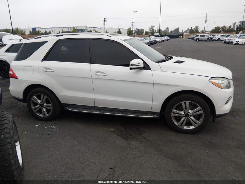 2015 Mercedes-Benz Ml 350 VIN: 4JGDA5JB6FA607143 Lot: 45099976