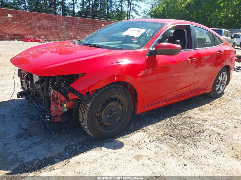 2018 Honda Civic Lx 2HGFC2F50JH585841 photo 1