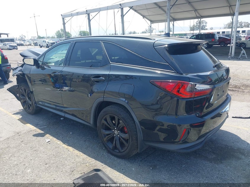 Vin: jtjhzkea0n2026449, lot: 45597575, lexus rx 350l 20223