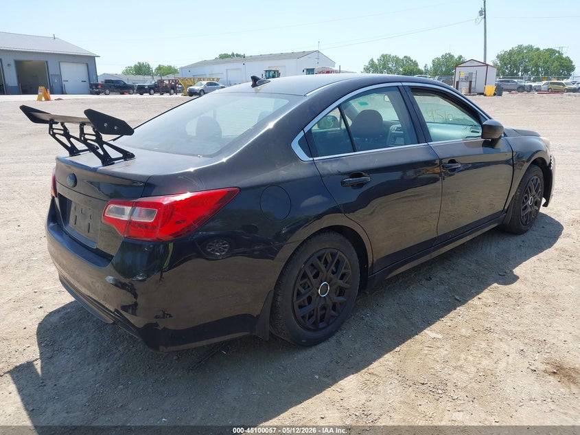 2016 SUBARU LEGACY auction photo 4