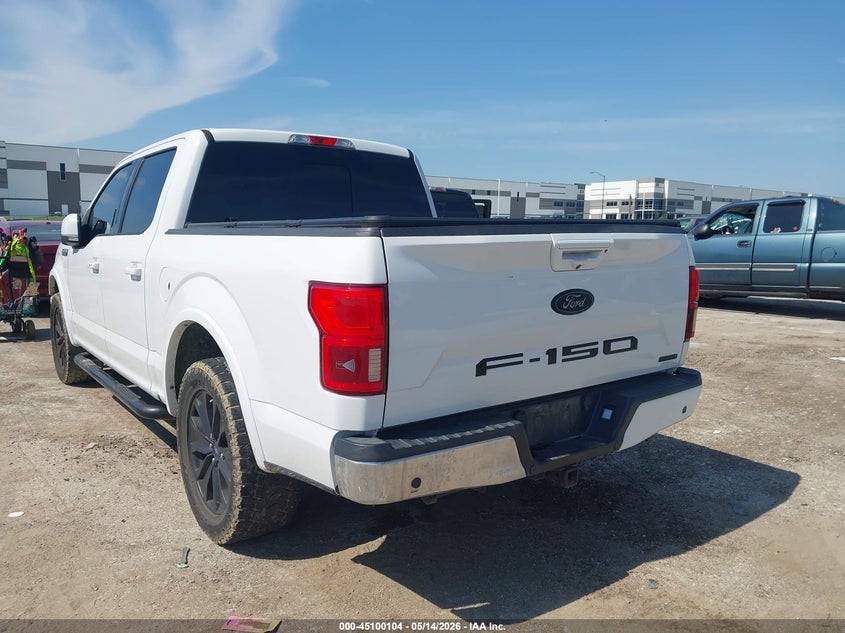 Vin: 1ftew1cp3jfa46424, lot: 45597670, ford f-150 lariat 20183