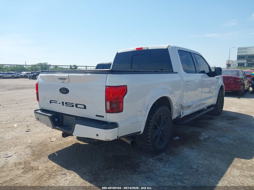 Vin: 1ftew1cp3jfa46424, lot: 45597670, ford f-150 lariat 20184